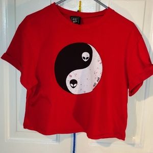 Riot Queen crop top